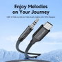 Vention Adaptador USB-C a Jack 3.5 mm, 1.5 m, Negro